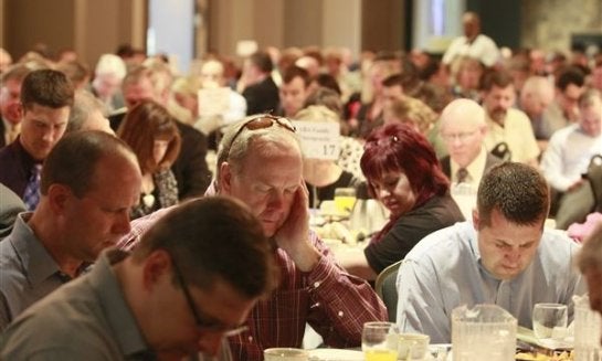 The 24th annual Northwest Ohio Prayer Breakfast, a local event affiliated with the Christian National Day of Prayer, was held in Toledo, in 2013.