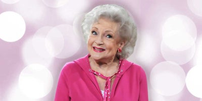 photo of betty white from fathom events for betty where celebration special