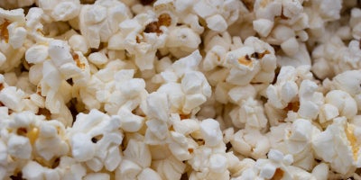 close up photo of popped popcorn