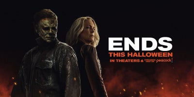 movie poster for halloween ends 