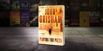 photo of john grisham novel 'playing for pizza'