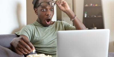 buckeye blog, movies that predicted the future, guy shocked watching tv,
