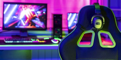 buckeye blog, national video games day, gaming vpn, gaming setup image