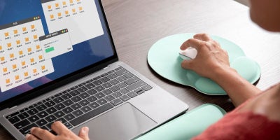 spring cleaning your devices, organizing files on laptop