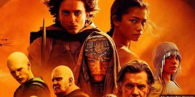 dune movie, zendaya, poster of dune 2