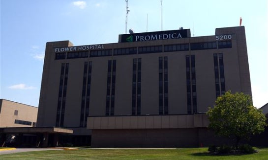 ProMedica Flower Hospital in Sylvania.