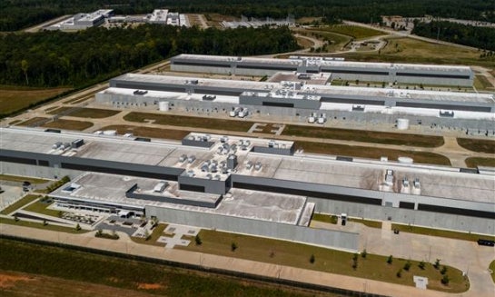 Meta data centers operate on Sept. 5 near Social Circle, Ga.