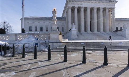 The Supreme Court is pictured on Jan. 10 in Washington.