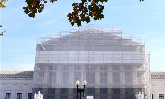 The U.S. Supreme Court is seen on Nov. 7 in Washington.
