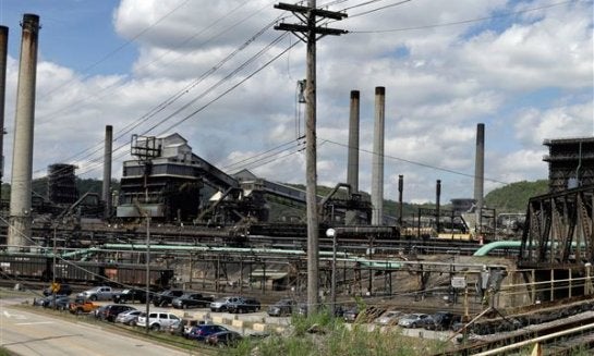 Part of the U.S. Steel Clairton Coke Works is seen May 2, 2019, in Clairton, Pa.