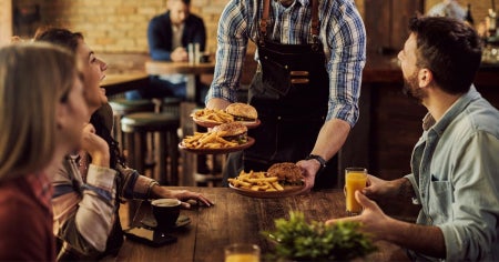 bowling green ohio restaurants, restaurants near BGSU, happy friends out to eat