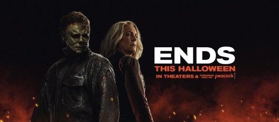 movie poster for halloween ends