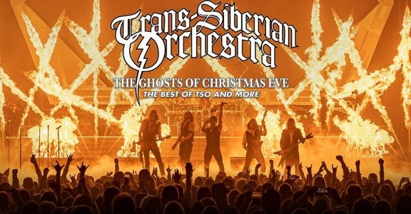 trans-siberian orchestra promotional image with lit up stage