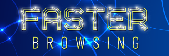 faster browsing, fiber internet