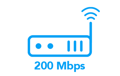 switch and save, reward card, 200 mbps internet, icon