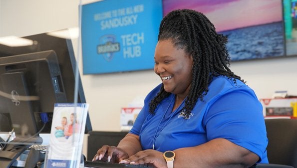 image - interior of sandusky tech hub, fiber internet near me, sandusky oh, erie county oh